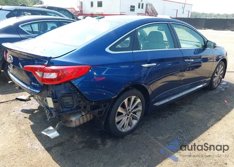 2015 Hyundai Sonata Sport z USA, uszkodzony, nr VIN 5NPE34AF6FH240513